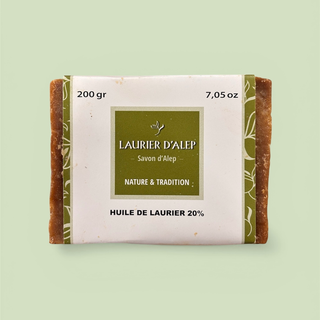 Savon d'Alep 20% huile de Laurier 200g Vrac [Laurier d'Alep]